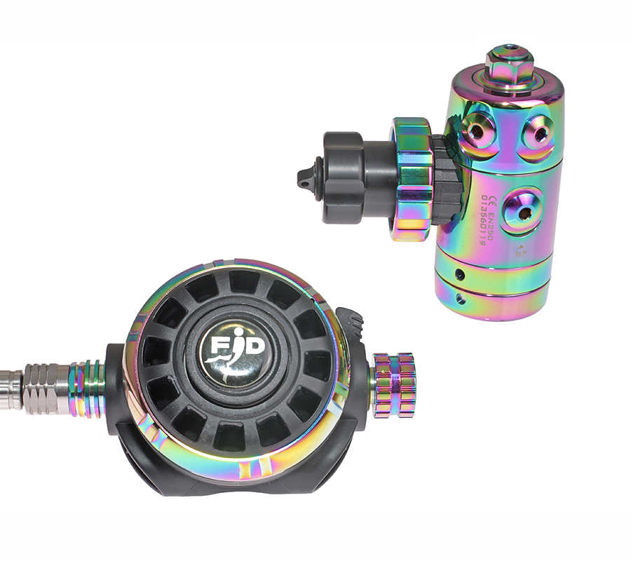 Регулятор Fandiver F3-D4 DIN с PVD покрытием