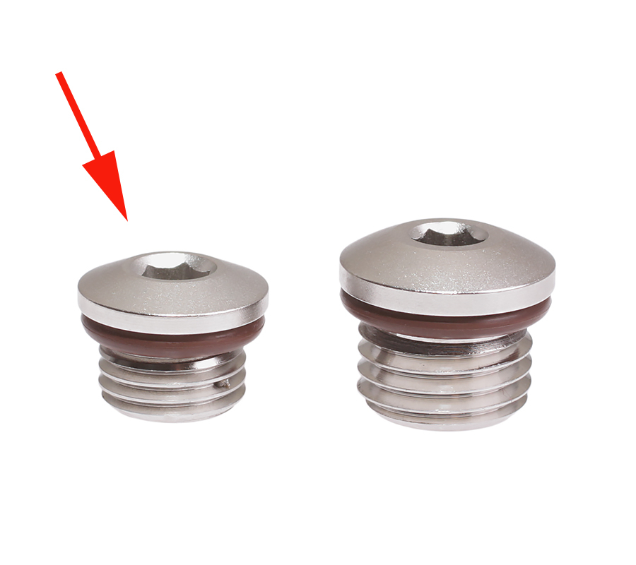 Заглушка 3/8 FanDiver в порт среднего давления